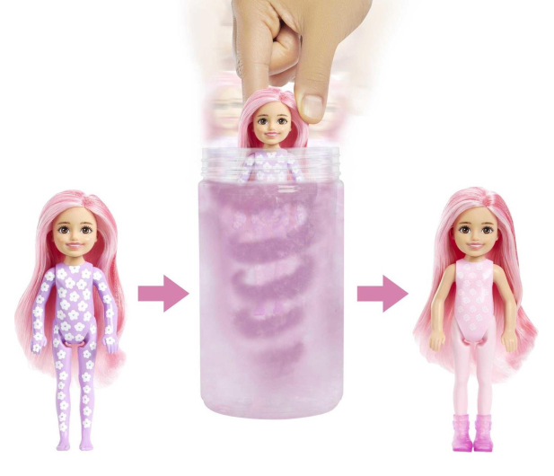 Barbie Color Reveal Chelsea Lalka Słońce i deszcz - 1051904 - zdjęcie 2